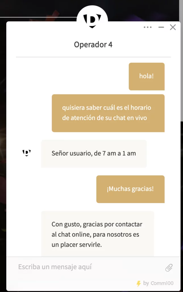 chat en vivo doradobet