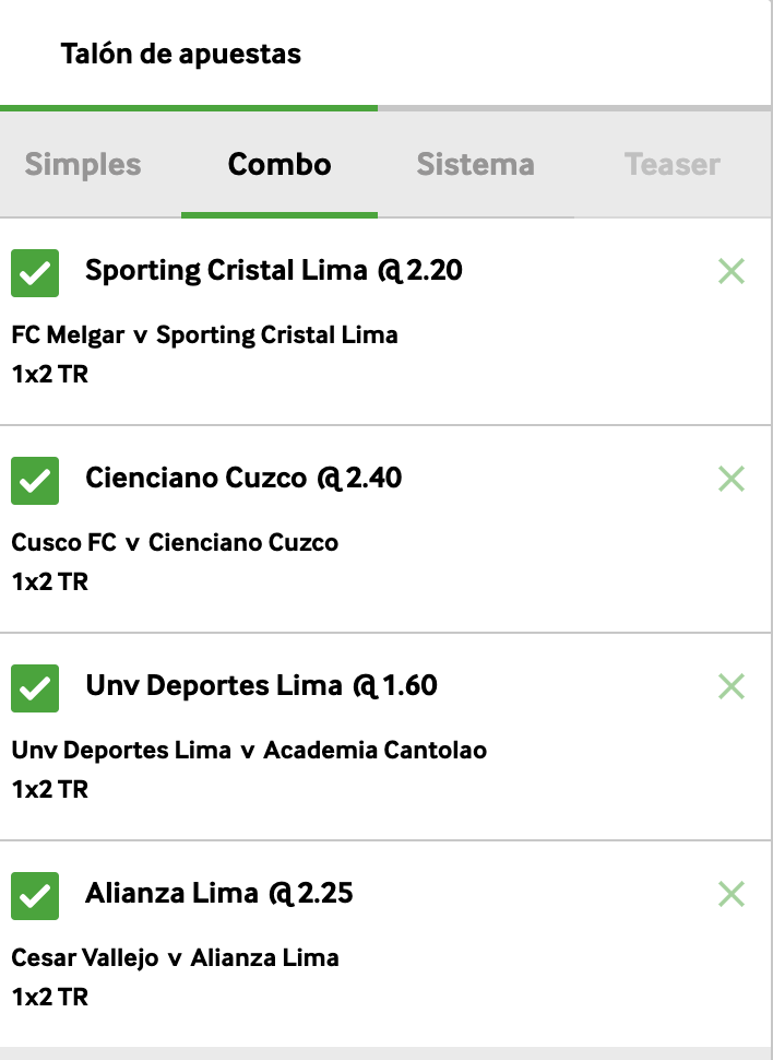 Leer apuestas deportivas