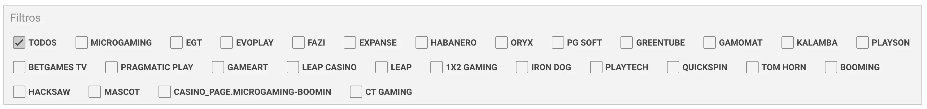 desarrolladores de casino meridiancasino
