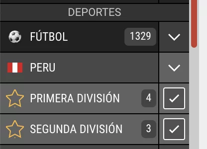 futbol peruano en meridianbet peru