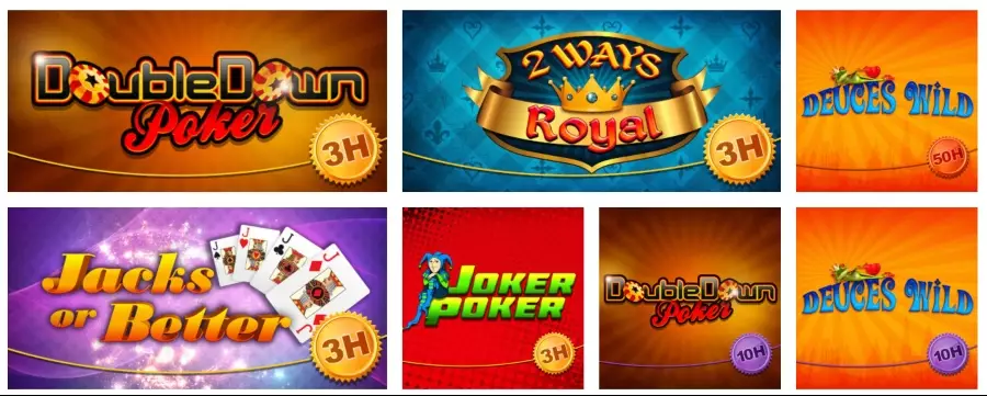 Videopoker en PlayUZU