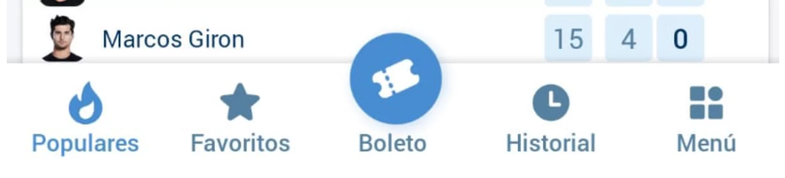 1xbet funcionalidades menu principal