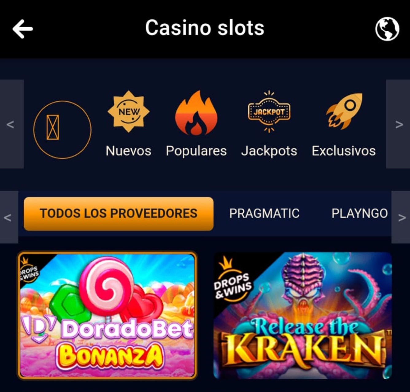 doradobet app casino tragamonedas