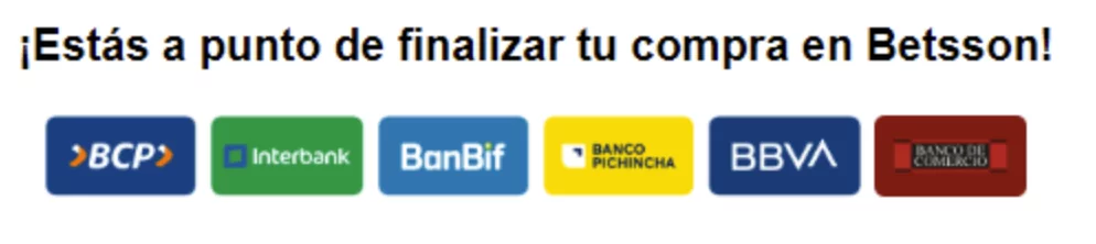 betsson casas de apuestas con transferencia bancaria en perú
