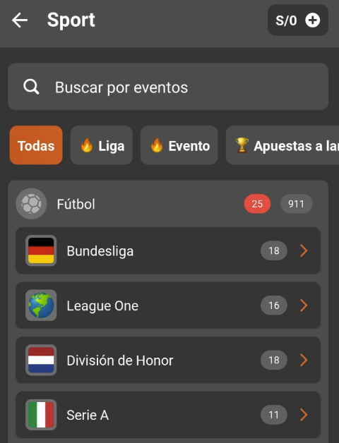 tonybet en eventos deportivos desde la app