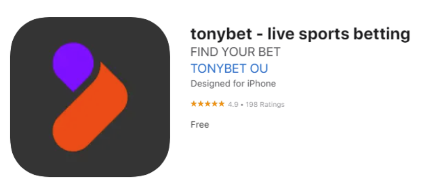 tonybet app en appstore