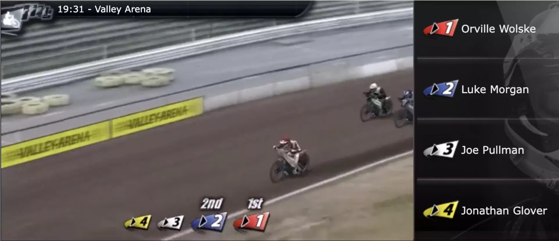 apuestas en deportes virtuales en Perú: speedway virtual