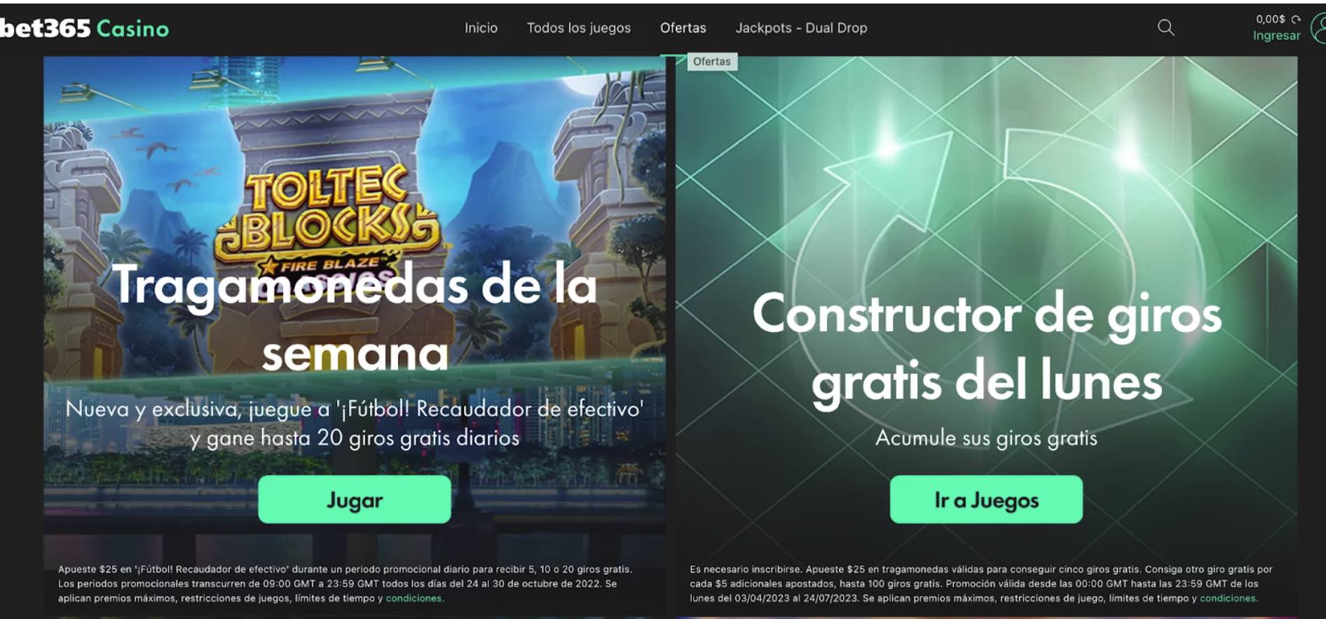 bet365 casino peru