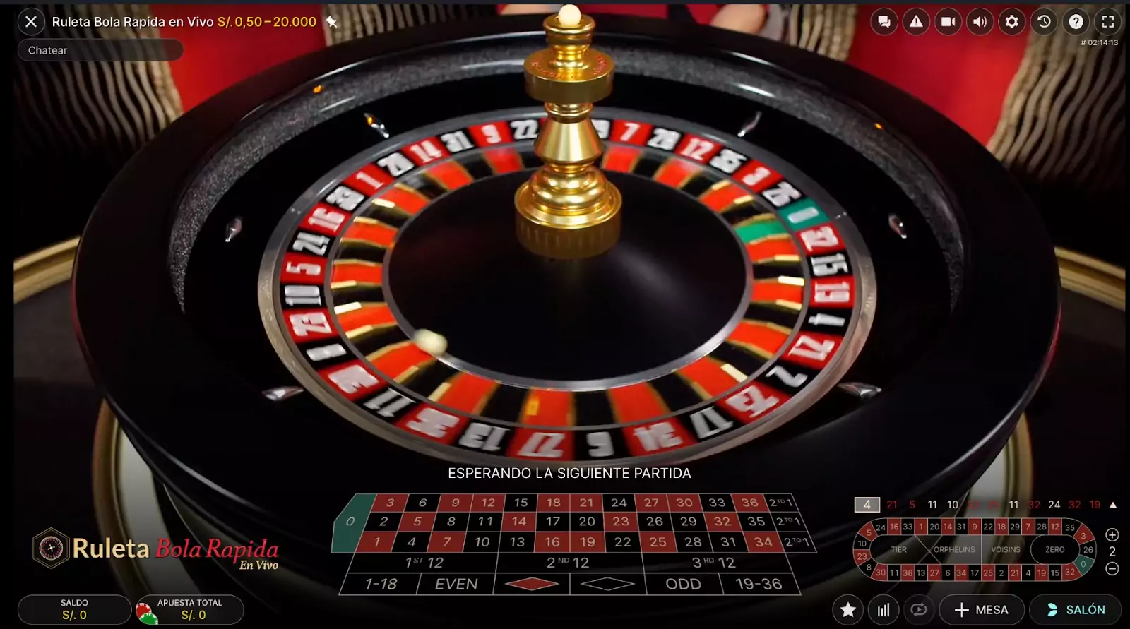 ruleta casino en vivo online