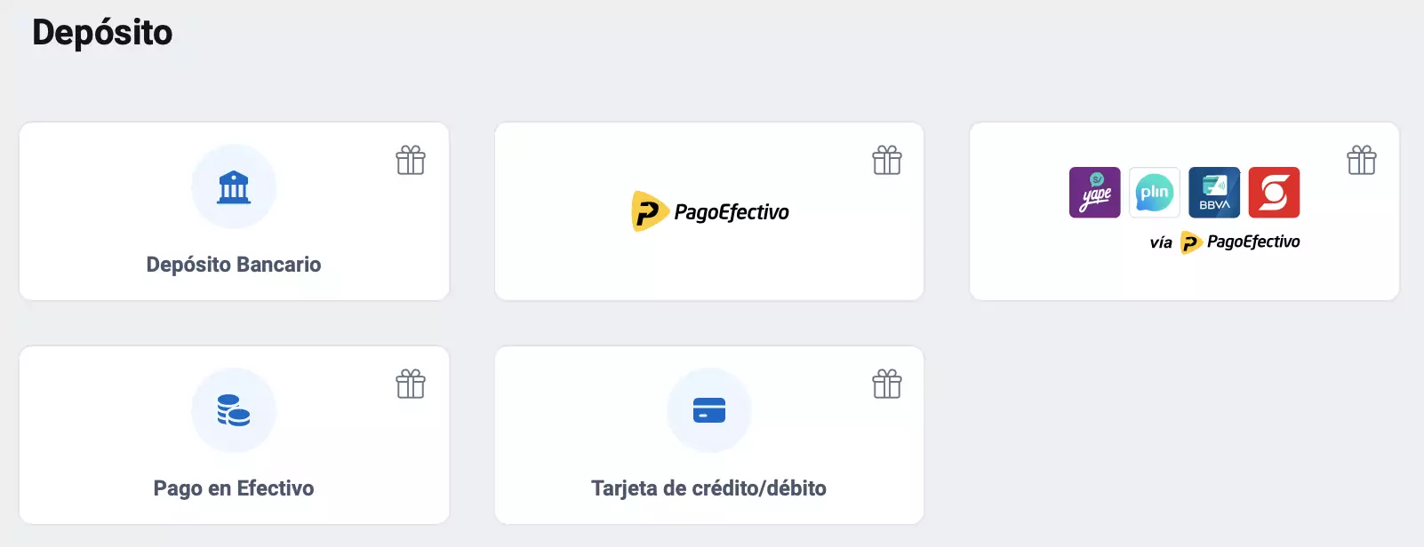 deposito con izipay ya betano