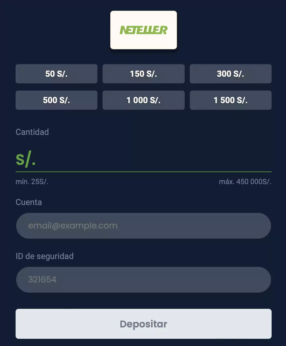 depositos en 20bet con neteller