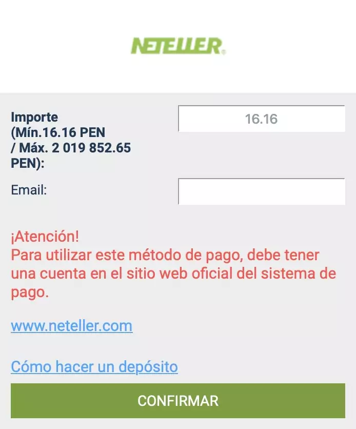 depositos en 1xbet con neteller