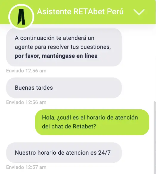 chat en vivo de retabet peru