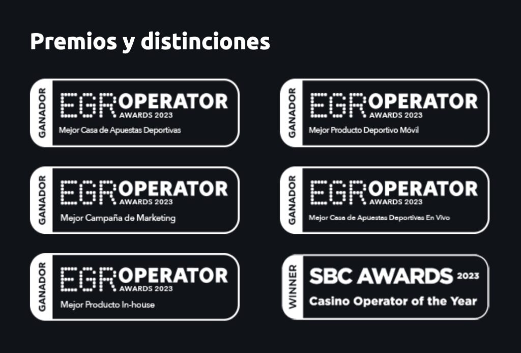 premios y distinciones betano 2023