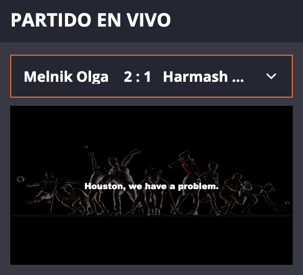 mensaje de error streaming la polla del futbol