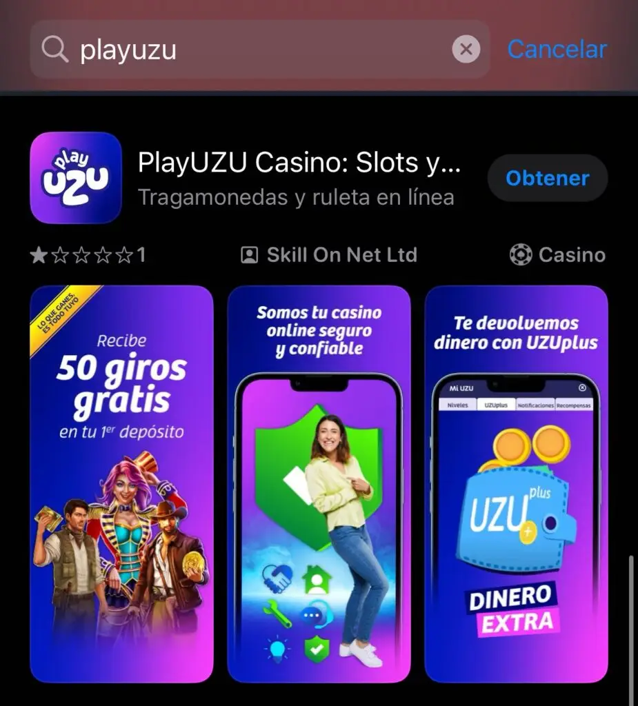 PlayUzu App en IOS