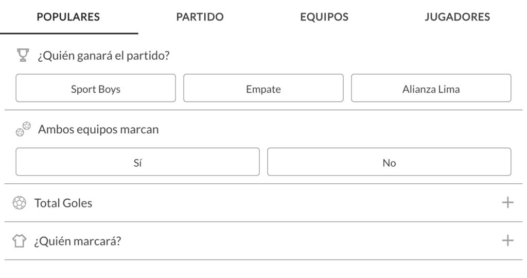 mercados populares en apuesto