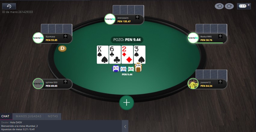 poker en vivo en aciertabet