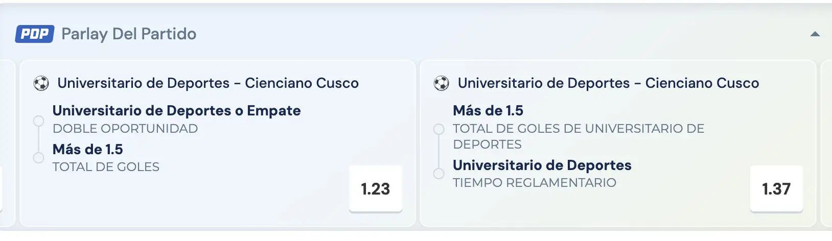 sugerencias de pdp de rushbet