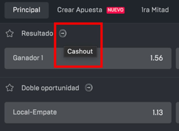 identificando mercados con cashout en tinbet