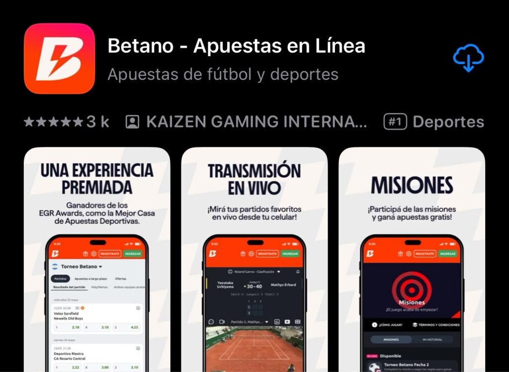 descargar betano app en ios