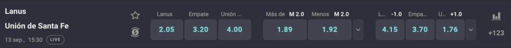 estadisticas en coolbet peru