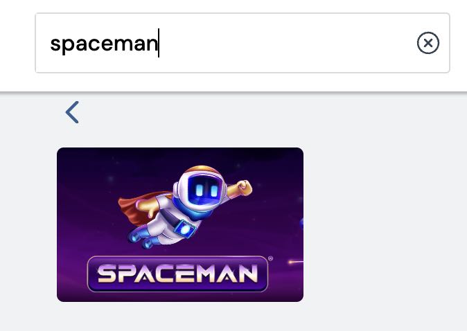 buscando el juego de spaceman en rushbet