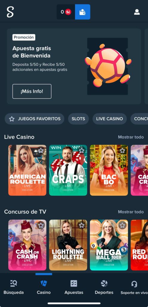 stake app peru version ios