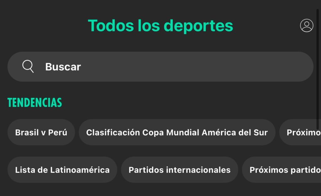 tendencias en la bet365 app