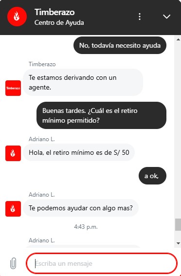 chat en vivo de timberazo