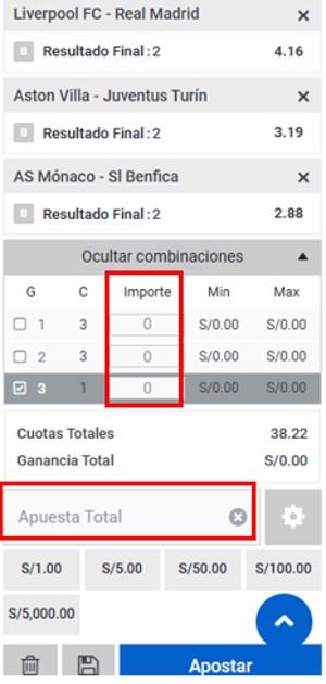 combinando apuestas en aciertala