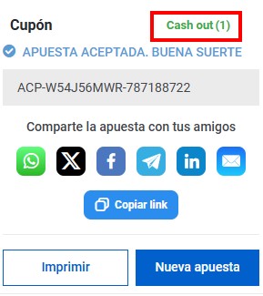 cashout en aciertala