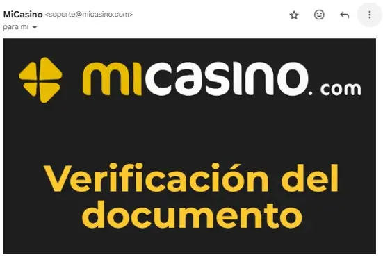 confirmacion de cuenta mi casino