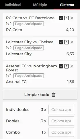 tipos de apuestas en mi casino