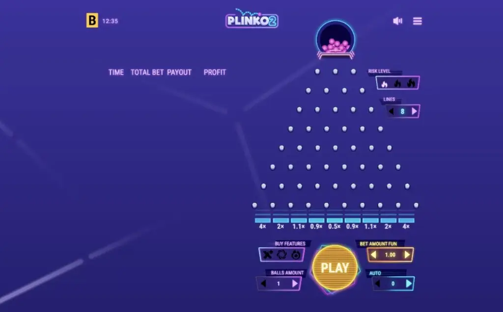 plinko 2 de bgaming