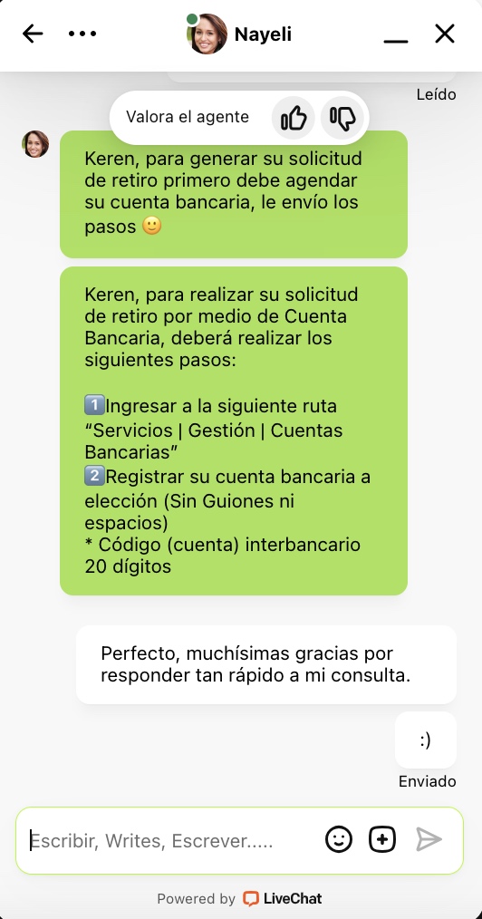 chat en vivo de gangabet