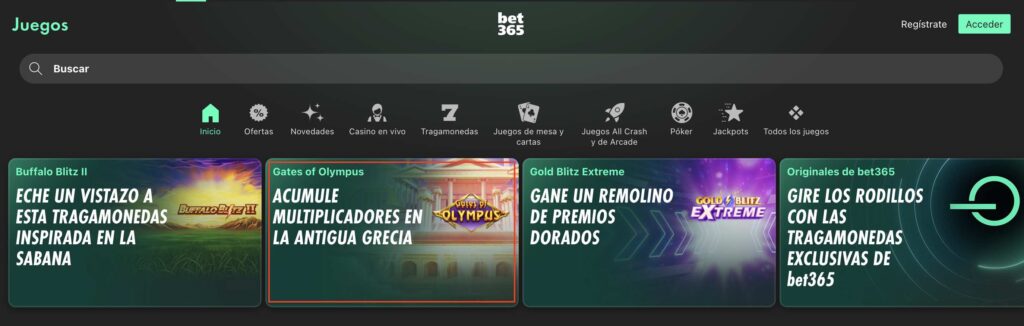 gates of olympus en bet365 casino