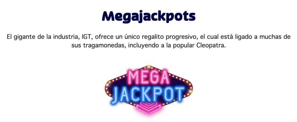 jackpots progresivos en playuzu