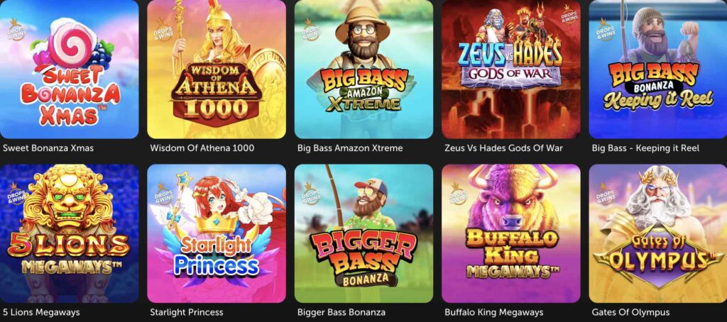 juegos drops and wins en betsafe casino