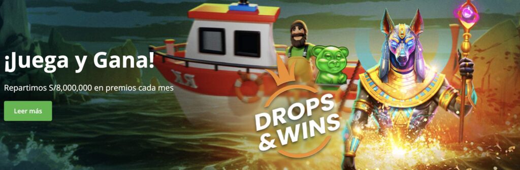 promociones drops and wins en betsson casino