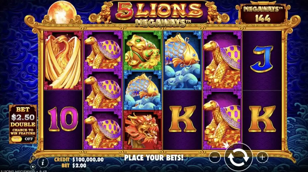 5 lions megaways