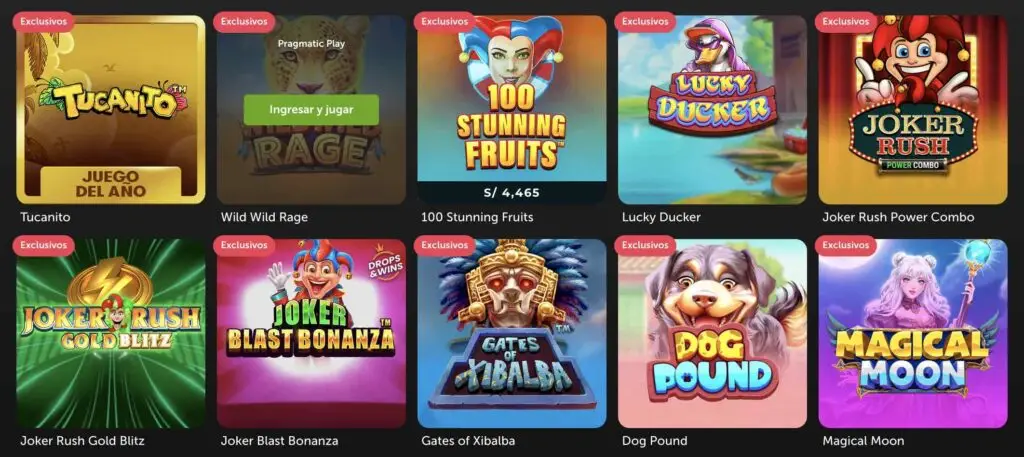 juegos exclusivos de betsafe casino