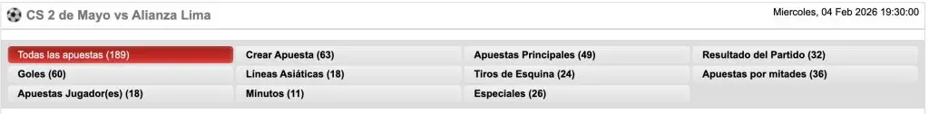 mercados de apuestas en caliente