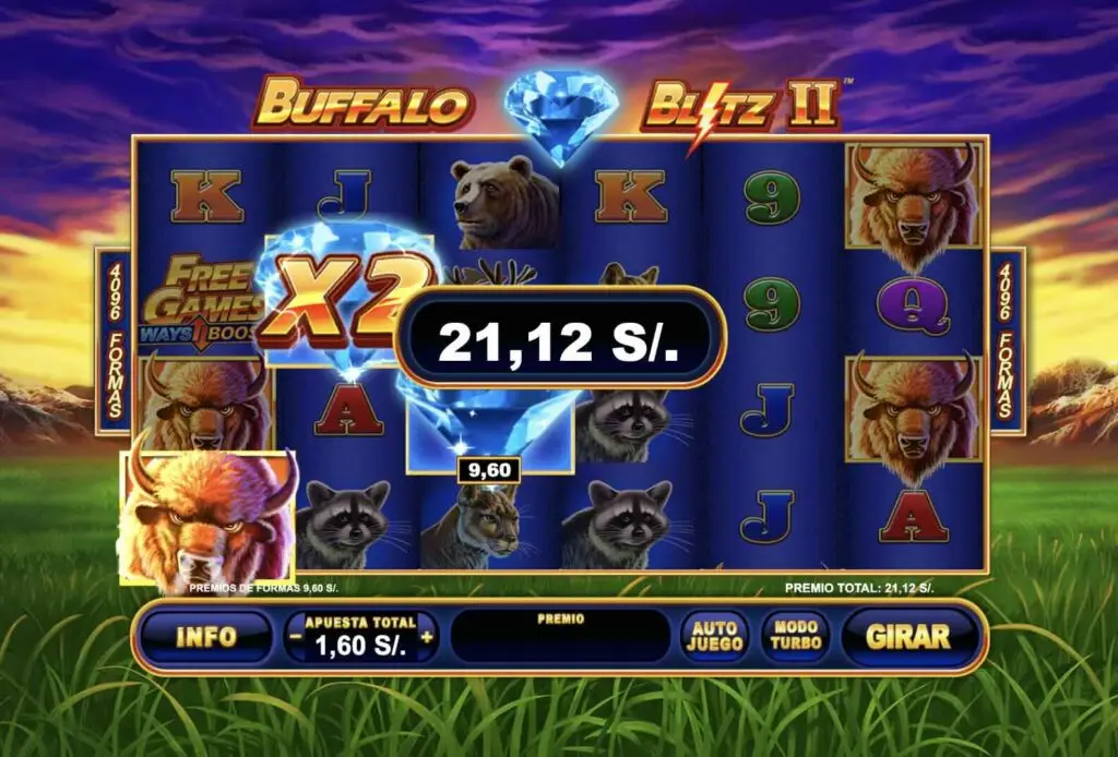 multiplicadores en buffalo blitz