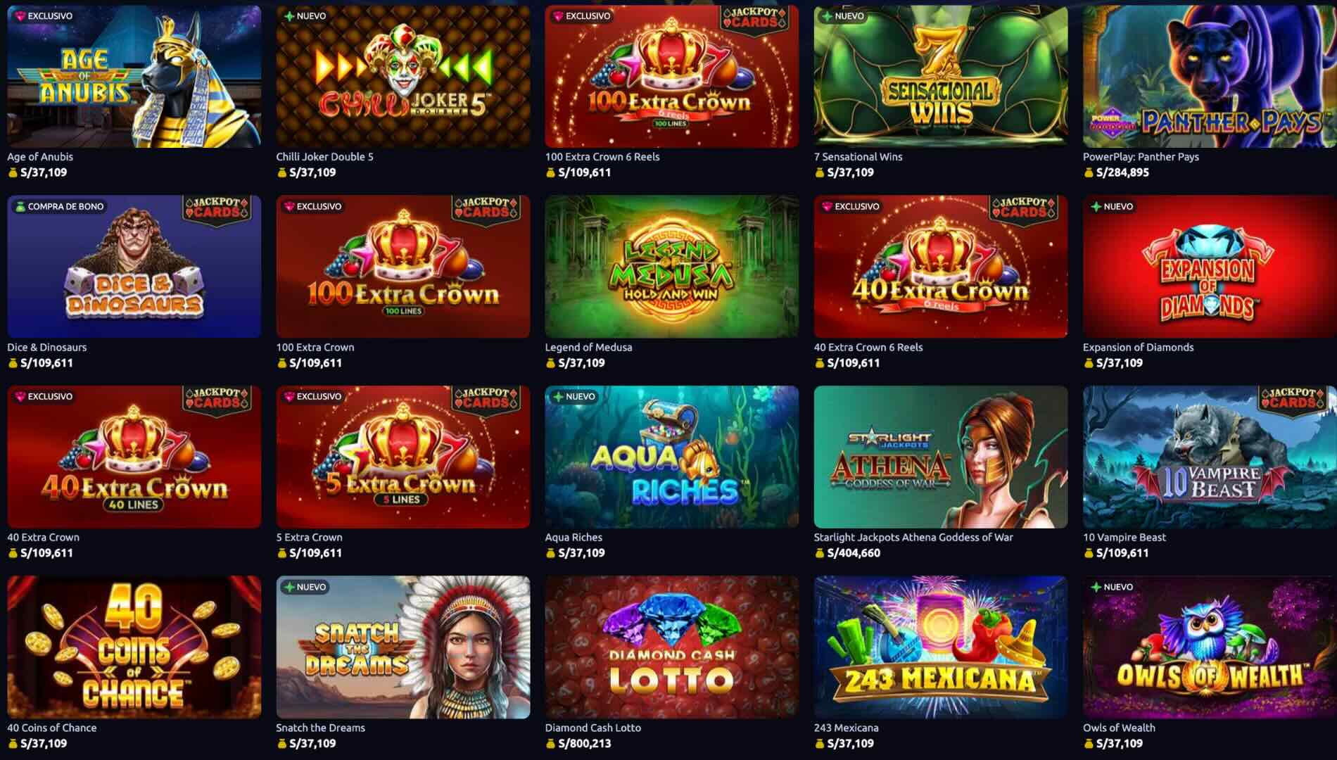 Tragamonedas que Más Pagan en Perú: Nuestro Top 10