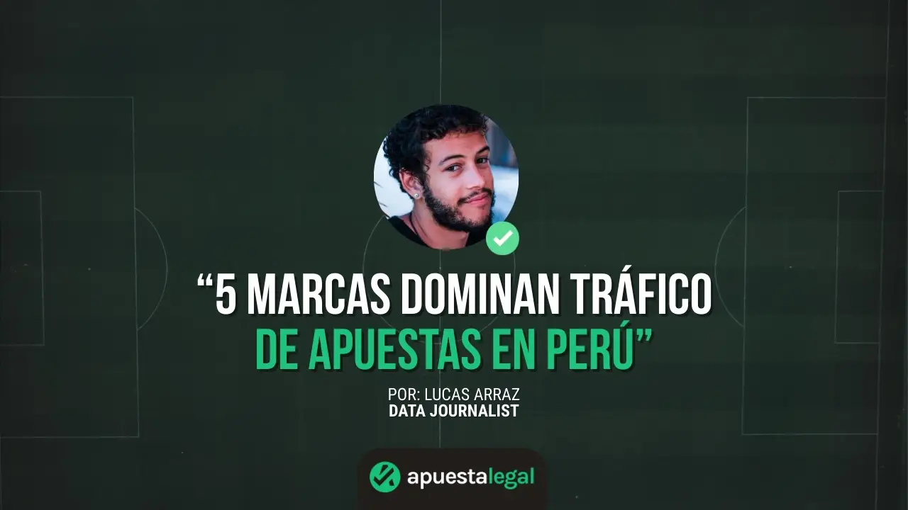 5 Marcas Concentran el 73% del Tráfico Anual de Apuestas Online en Perú