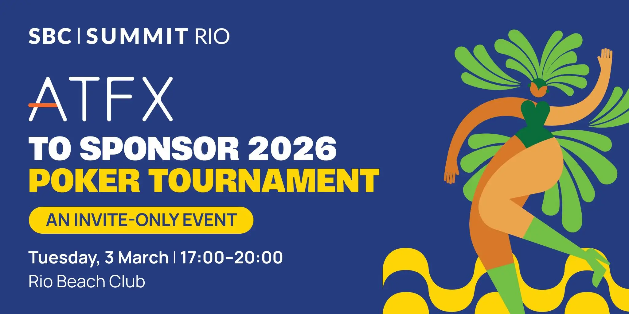 Broker Multigalardonado ATFX Patrocinará el Torneo de Póker del SBC Summit Rio 2026