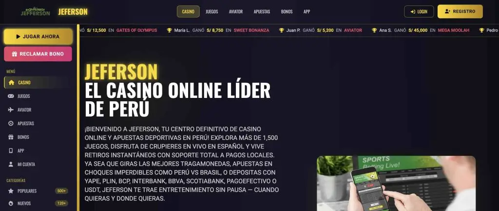 jeferson peru interfaz