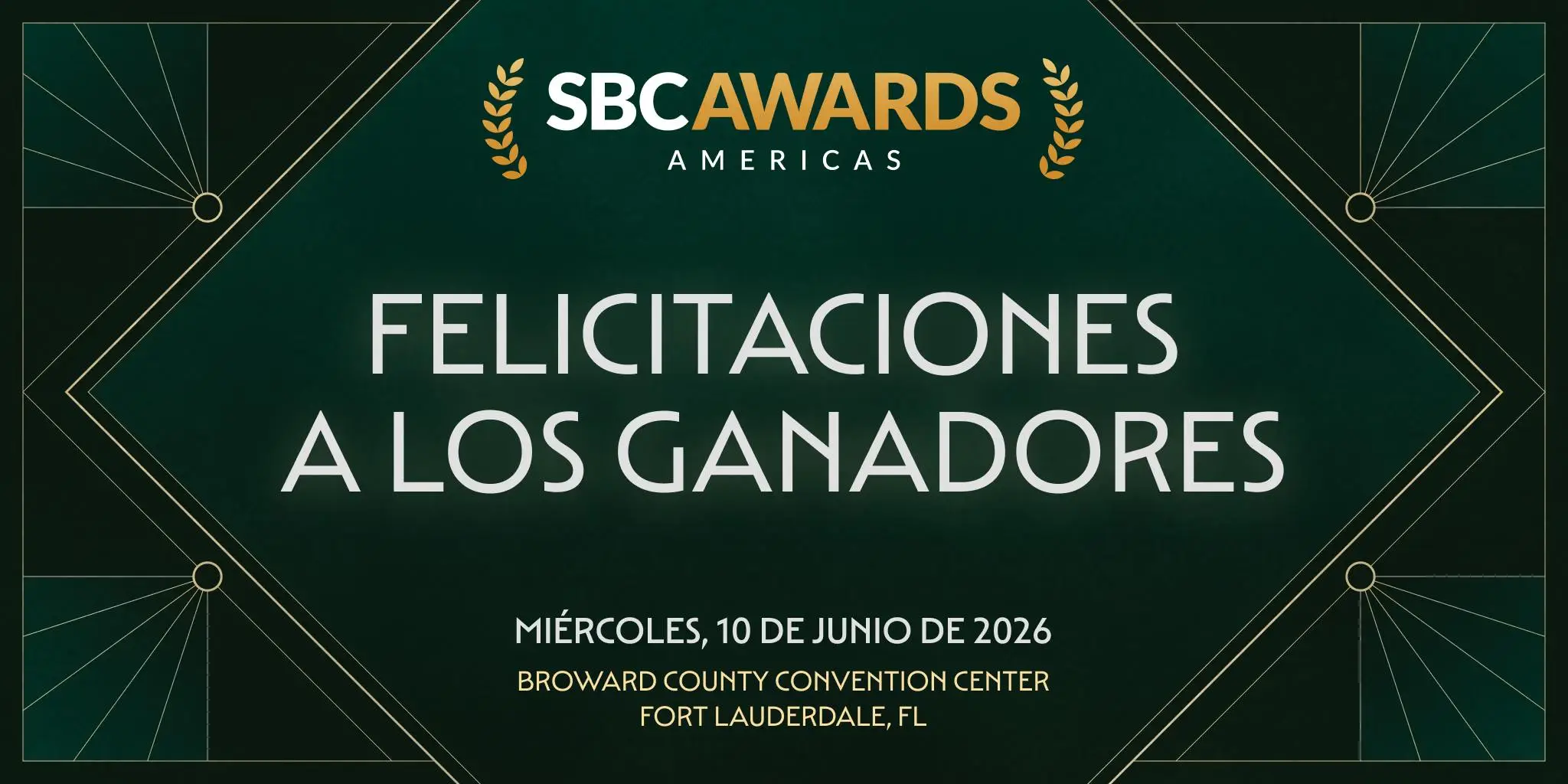 SBC Awards Americas 2026: Conoce a los Ganadores