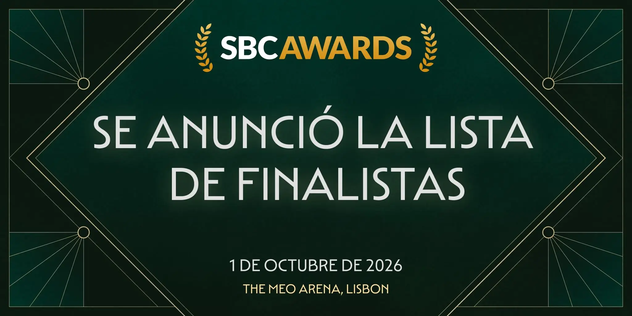 Conoce a Los Nominados: La lista de Finalistas de Los SBC Awards 2026 Ha Sido Revelada